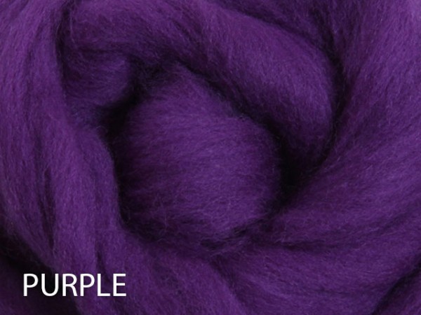 Ashford Kammzug Merino - Purple