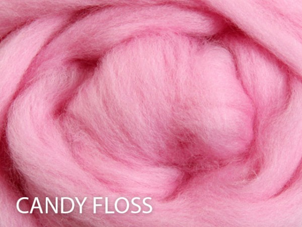 Ashford Kammzug Merino - Candy Floss