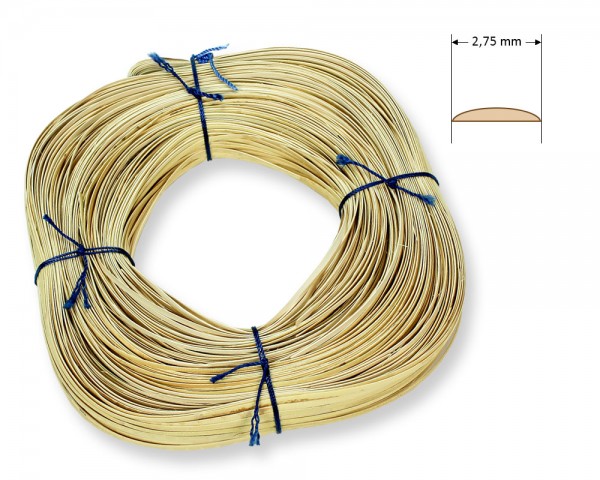 Stuhlflechtrohr Blauband 2,75 mm 1/4 kg