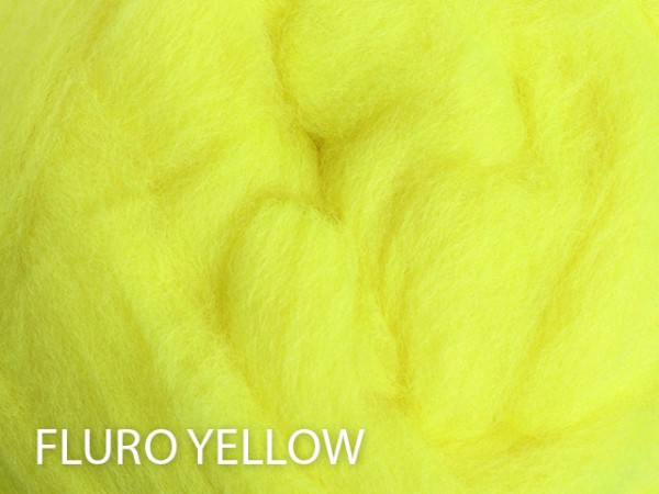 Ashford Kammzug Merino - Fluro Yellow