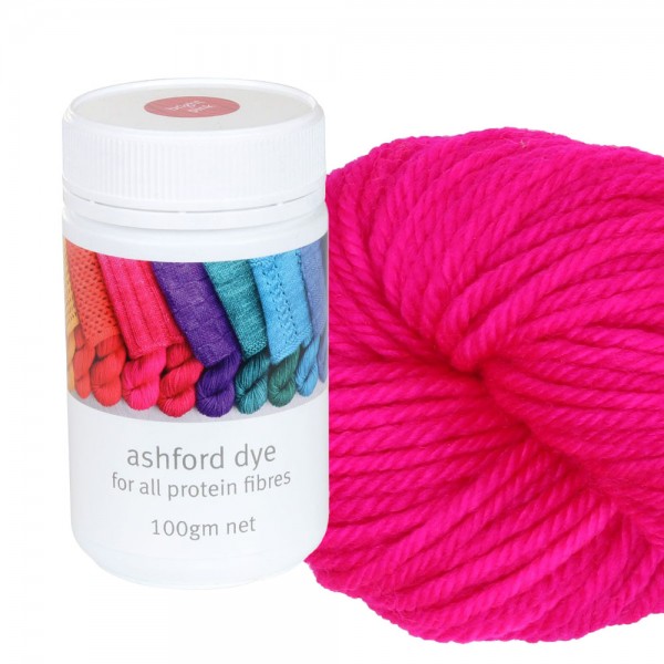 Ashford Färbemittel 100 g - Bright Pink