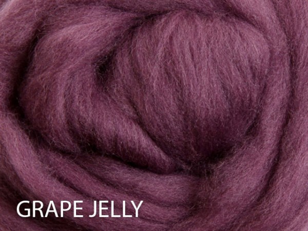 Ashford Kammzug Merino - Grape Jelly