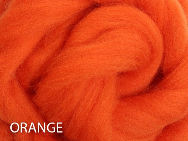 Ashford Kammzug Merino - Orange