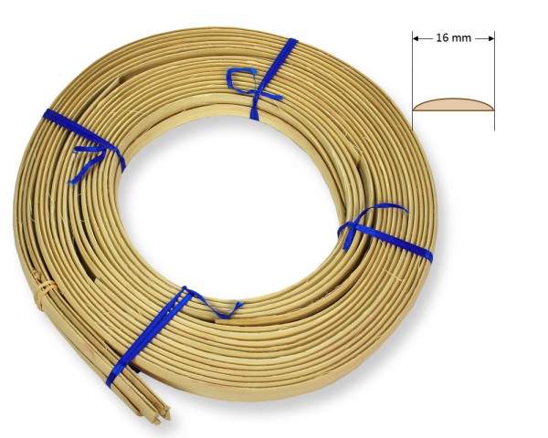 Peddigschiene flach natur 16 mm