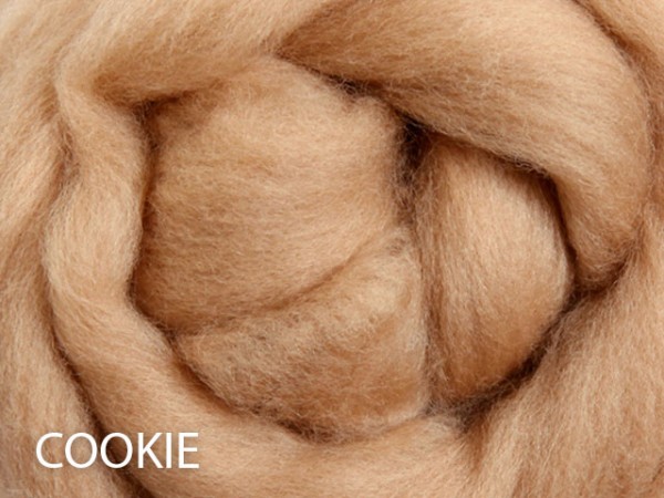 Ashford Kammzug Merino - Cookie