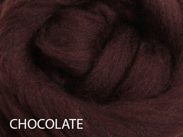 Ashford Kammzug Merino - Chocolate