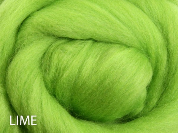 Ashford Kammzug Merino - Lime