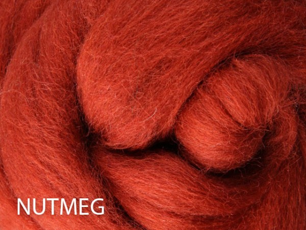 Ashford Kammzug Corriedale - Nutmeg