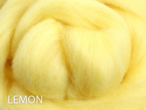 Ashford Kammzug Merino - Lemon