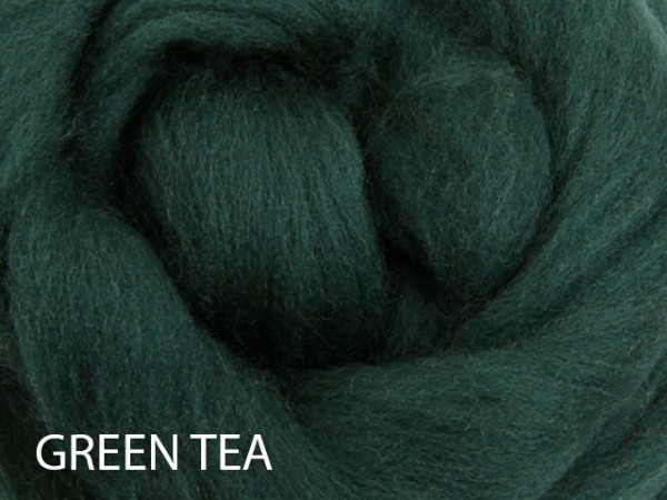 Ashford Kammzug Merino - Green Tea