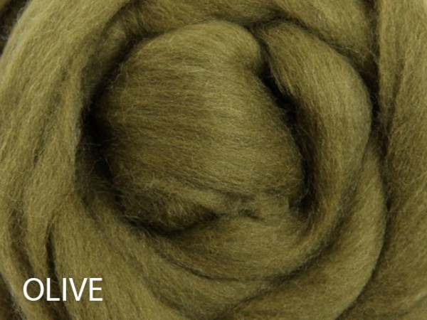 Ashford Kammzug Merino - Olive