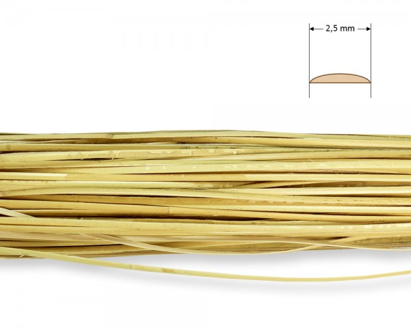 Stuhlflechtrohr Blauband 2,5 mm 1/2 kg