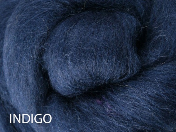 Ashford Kammzug Corriedale - Indigo