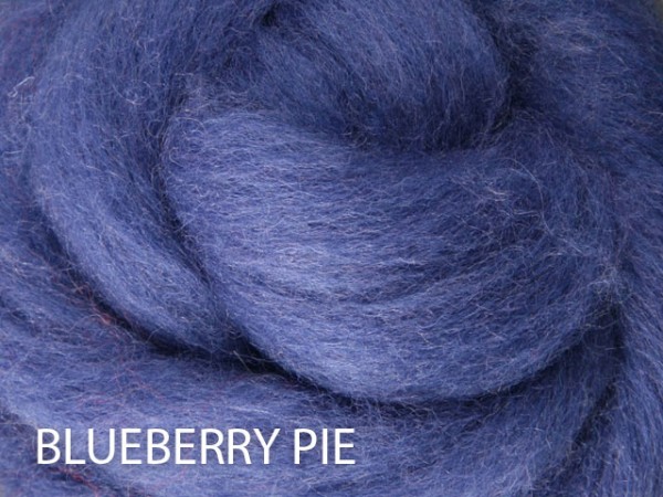 Ashford Kammzug Corriedale - Blueberry Pie