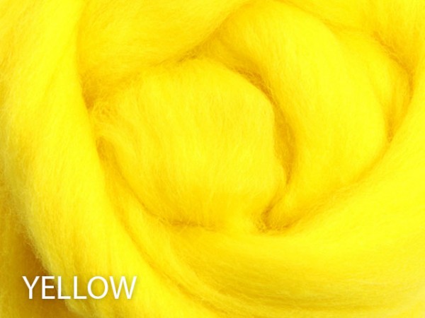 Ashford Kammzug Merino - Yellow