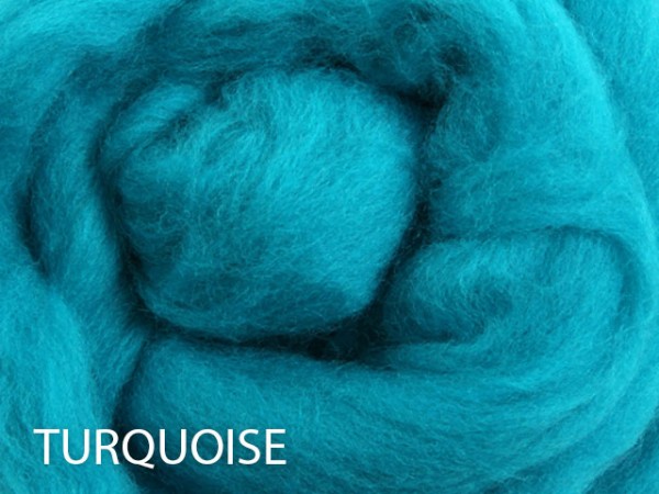 Ashford Kammzug Merino - Turquoise